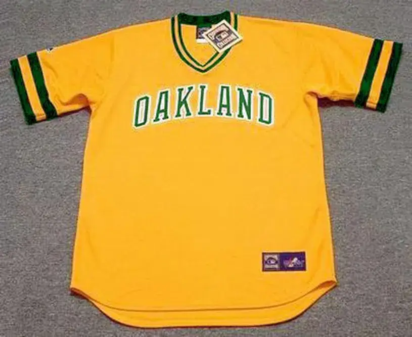 JOSE CANSECO Oakland Athletics 1986 Majestic Throwback Baseball Jersey