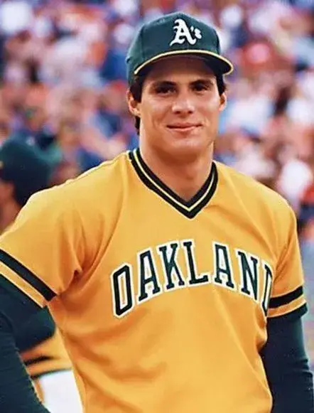 JOSE CANSECO Oakland Athletics 1986 Majestic Throwback Baseball Jersey 
