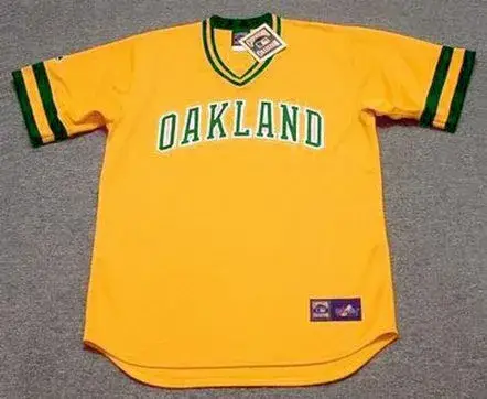 MARK MCGWIRE Oakland Athletics 1986 Majestic Throwback Baseball Jersey
