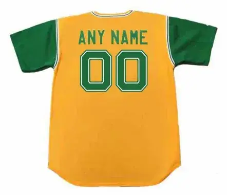 OAKLAND ATHLETICS 1968 Majestic Throwback Jersey Customized “Any Name & Number(s)”