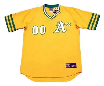 OAKLAND ATHLETICS 1972 Majestic Throwback Jersey Customized “Any Name & Number(s)” 