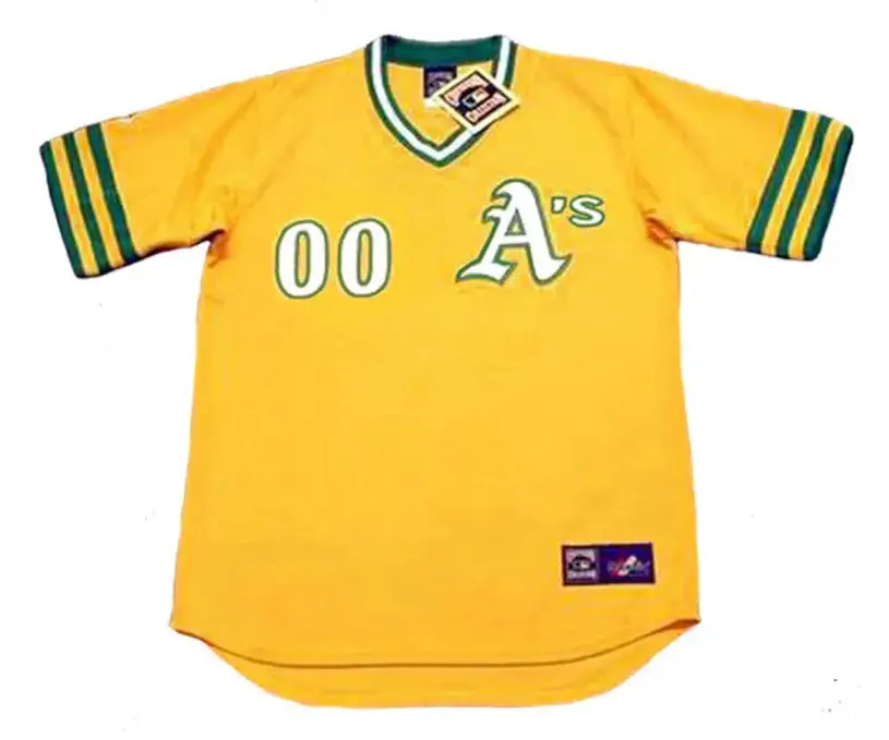 OAKLAND ATHLETICS 1972 Majestic Throwback Jersey Customized “Any Name & Number(s)” 