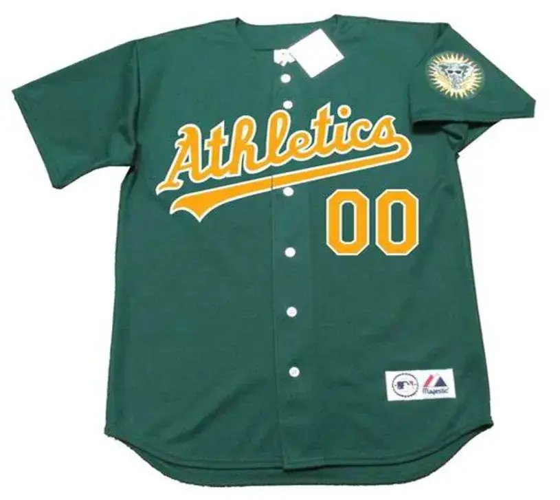 OAKLAND ATHLETICS 1990’s Majestic Throwback Alternate Jersey Customized “Any Name & Number(s)”