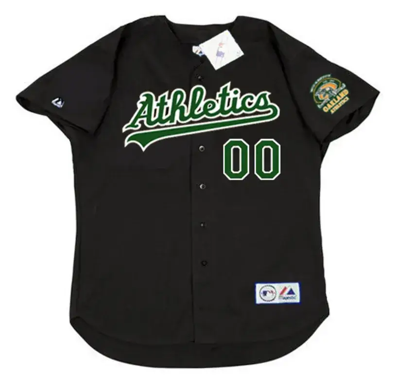 OAKLAND ATHLETICS 2000 Majestic Throwback Baseball Jersey Customized “Any Name &  Number(s)”