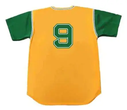 REGGIE JACKSON Oakland Athletics 1968 Majestic Baseball Throwback Jersey