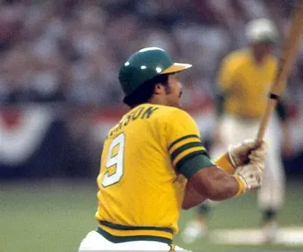REGGIE JACKSON Oakland Athletics 1973 Majestic Cooperstown Throwback Jersey 