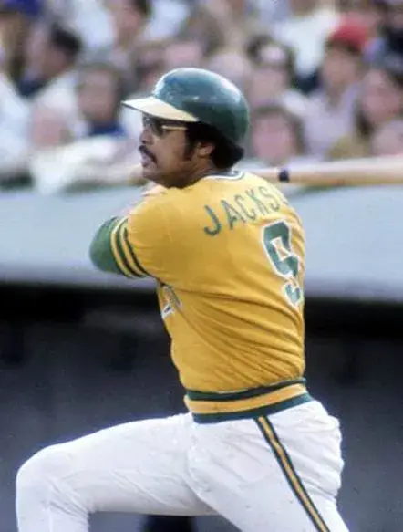 REGGIE JACKSON Oakland Athletics 1974 Majestic Cooperstown Throwback Jersey 