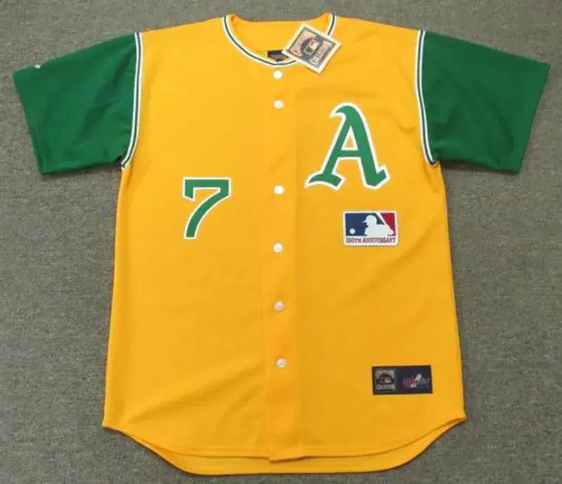 RICK MONDAY Oakland Athletics 1969 Majestic Cooperstown Throwback Jersey