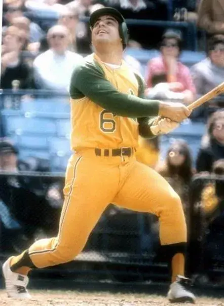 SAL BANDO Oakland Athletics 1969 Majestic Cooperstown Throwback Baseball Jersey 