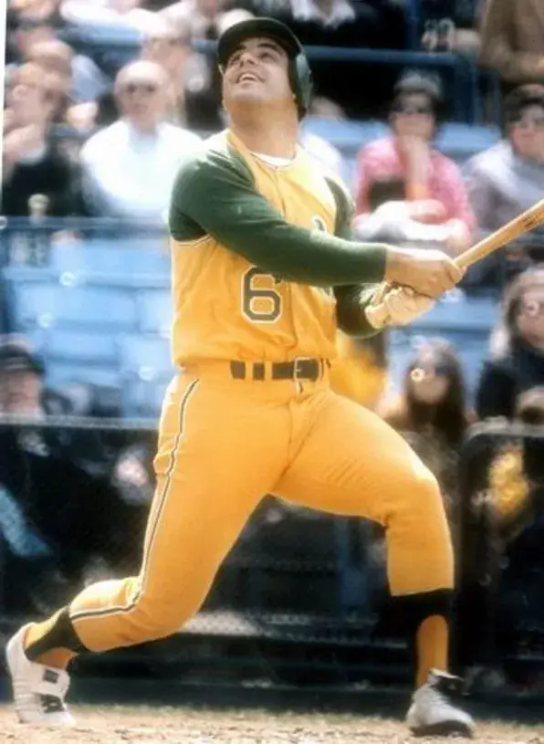 SAL BANDO Oakland Athletics 1969 Majestic Cooperstown Throwback Baseball Jersey 