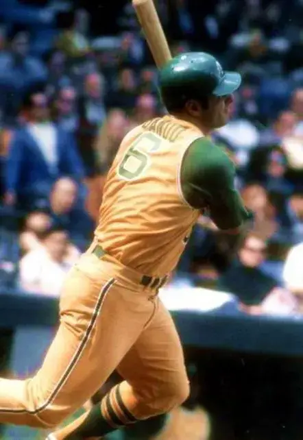 SAL BANDO Oakland Athletics 1969 Majestic Cooperstown Throwback Baseball Jersey 