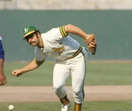 SAL BANDO Oakland Athletics 1973 Home Majestic Throwback Baseball Jersey 