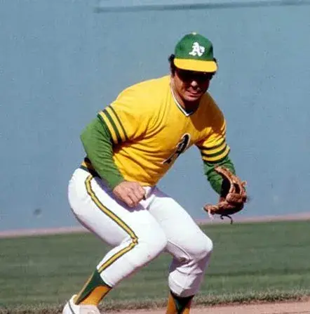 SAL BANDO Oakland Athletics 1974 Majestic Cooperstown Throwback Baseball Jersey 
