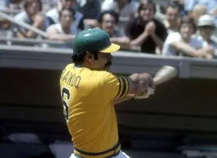 SAL BANDO Oakland Athletics 1974 Majestic Cooperstown Throwback Baseball Jersey 
