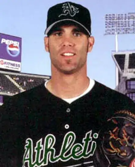 TIM HUDSON Oakland Athletics 2000 Majestic Throwback Baseball Jersey 