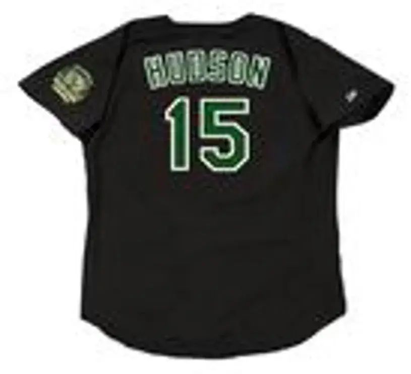 TIM HUDSON Oakland Athletics 2000 Majestic Throwback Baseball Jersey 