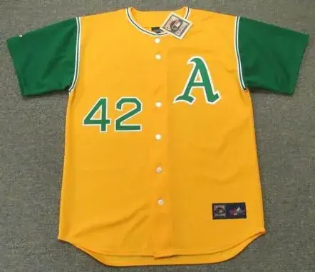 TONY LARUSSA Oakland Athletics 1971 Majestic Cooperstown Throwback Jersey