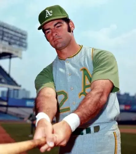 TONY LARUSSA Oakland Athletics 1971 Majestic Cooperstown Throwback Jersey 
