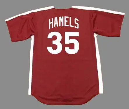 COLE HAMELS Philadelphia Phillies 1979 Majestic Cooperstown Throwback Jersey 