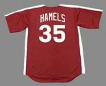 COLE HAMELS Philadelphia Phillies 1979 Majestic Cooperstown Throwback Jersey 