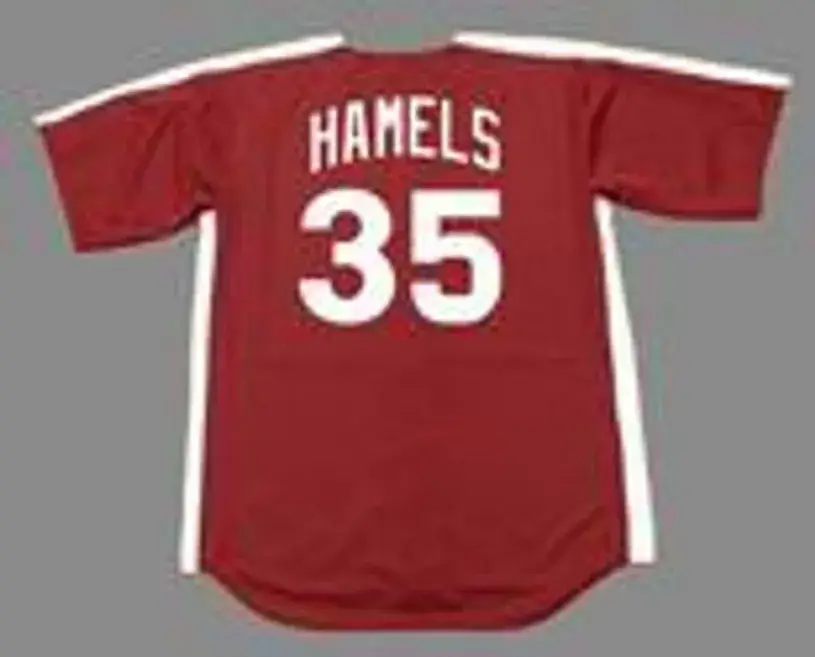 COLE HAMELS Philadelphia Phillies 1979 Majestic Cooperstown Throwback Jersey 