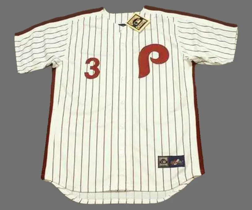 DALE MURPHY Philadelphia Phillies 1991 Majestic Cooperstown Throwback Baseball Jersey