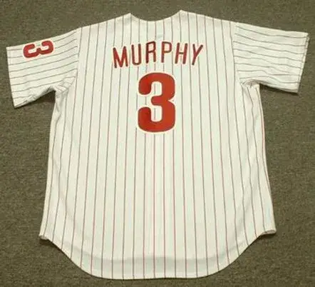 DALE MURPHY Philadelphia Phillies 1992 Majestic Throwback Baseball Jersey 