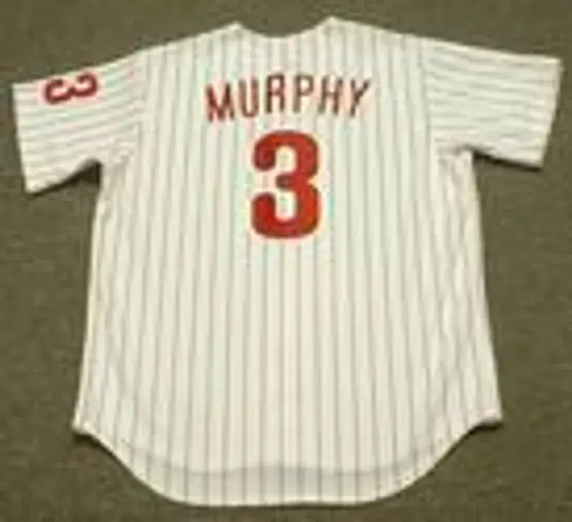 DALE MURPHY Philadelphia Phillies 1992 Majestic Throwback Baseball Jersey 