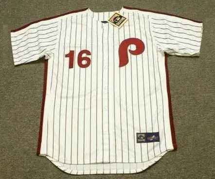 DON MONEY Philadelphia Phillies 1972 Majestic Cooperstown Throwback Home Baseball Jersey