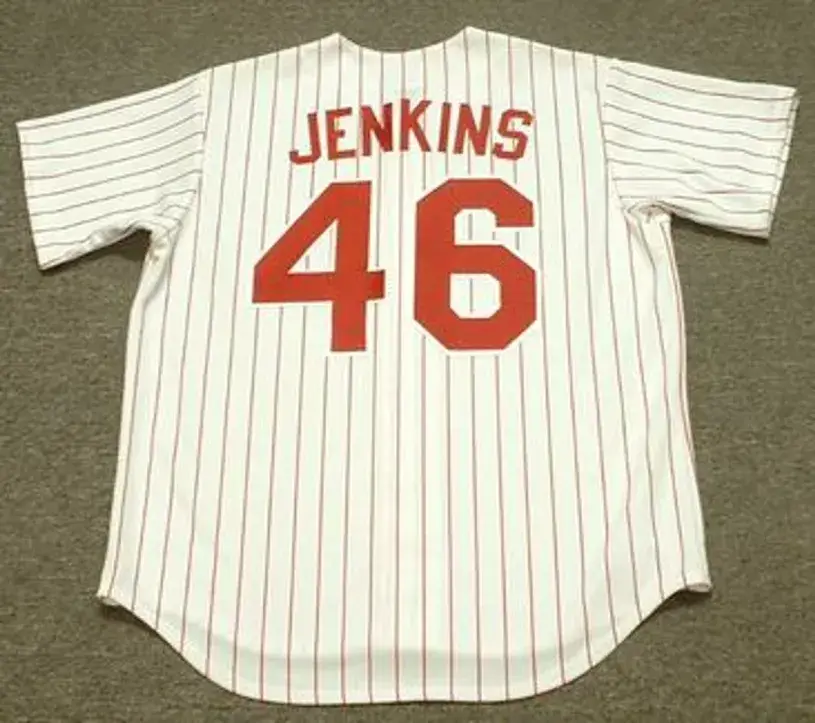 FERGUSON JENKINS Philadelphia Phillies 1960’s Majestic Throwback Baseball Jersey 