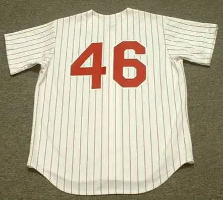 FERGUSON JENKINS Philadelphia Phillies 1960’s Majestic Throwback Baseball Jersey 