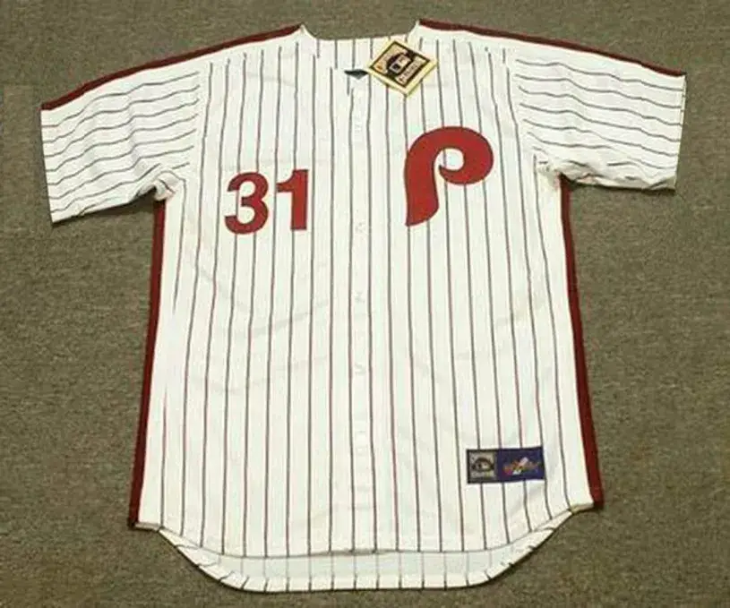 GARRY MADDOX Philadelphia Phillies 1980 Majestic Cooperstown Throwback Home Baseball Jersey