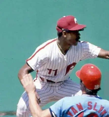 IVAN DeJESUS Philadelphia Phillies 1983 Majestic Cooperstown Throwback Home Baseball Jersey 