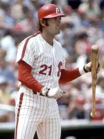 JAY JOHNSTONE Philadelphia Phillies 1976 Majestic Cooperstown Throwback Home Baseball Jersey 