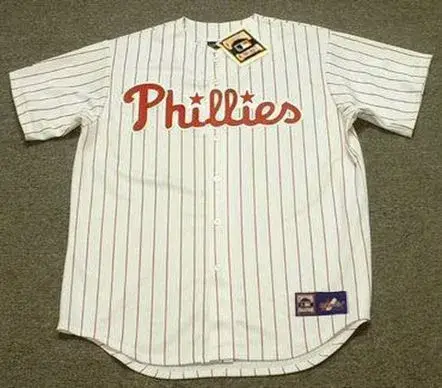 JIM BUNNING Philadelphia Phillies 1960’s Majestic Throwback Baseball Jersey