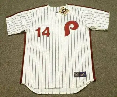 JIM BUNNING Philadelphia Phillies 1971 Majestic Cooperstown Throwback Baseball Jersey