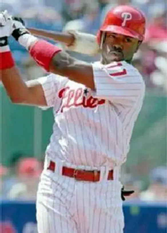 JIMMY ROLLINS Philadelphia Phillies 2006 Majestic Throwback Home Baseball Jersey 