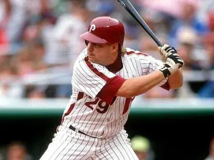 JOHN KRUK Philadelphia Phillies 1992 Home Majestic Throwback Baseball Jersey 