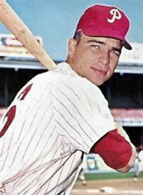 JOHNNY CALLISON Philadelphia Phillies 1960’s Majestic Throwback Baseball Jersey 