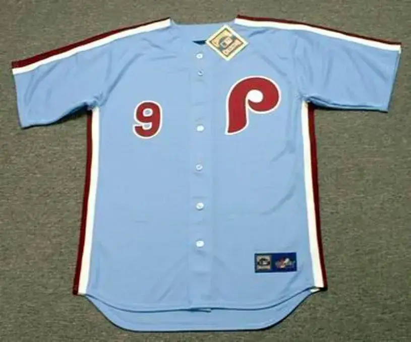 MANNY TRILLO Philadelphia Phillies 1980 Majestic Cooperstown Throwback Away Baseball Jersey