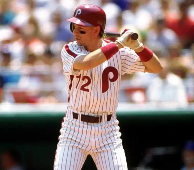 MICKEY MORANDINI Philadelphia Phillies 1991 Majestic Cooperstown Throwback Home Baseball Jersey 
