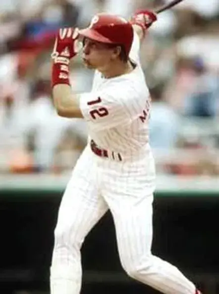 MICKEY MORANDINI Philadelphia Phillies 1993 Majestic Throwback Baseball Jersey 
