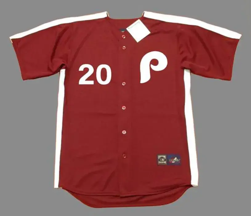 MIKE SCHMIDT Philadelphia Phillies 1979 Majestic Throwback Baseball Jersey