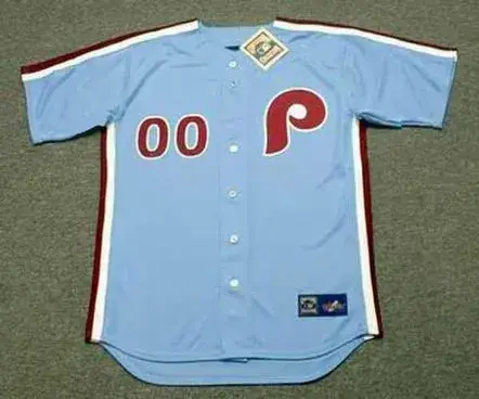 PHILADELPHIA PHILLIES 1980’s Majestic Cooperstown Away Jersey Customized “Any Name & Number(s)”