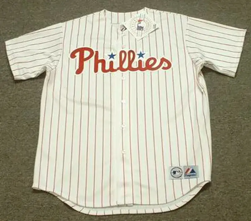 PHILADELPHIA PHILLIES Majestic Home Jersey Customized “Any Name & Number(s)”