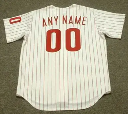 PHILADELPHIA PHILLIES Majestic Home Jersey Customized “Any Name & Number(s)” 