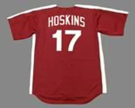 RHYS HOSKINS Philadelphia Phillies 1979 Majestic Throwback Baseball Jersey 
