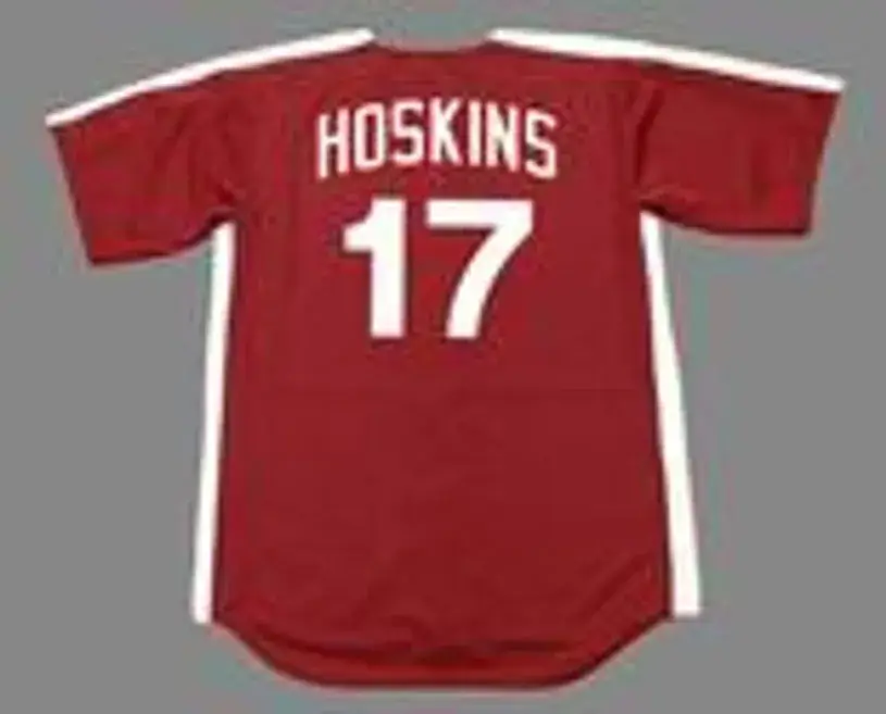 RHYS HOSKINS Philadelphia Phillies 1979 Majestic Throwback Baseball Jersey 