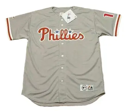 RHYS HOSKINS Philadelphia Phillies Away Majestic Baseball Jersey