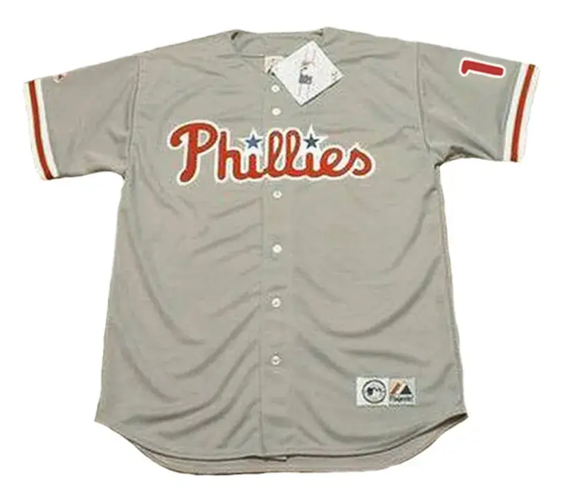 RHYS HOSKINS Philadelphia Phillies Away Majestic Baseball Jersey
